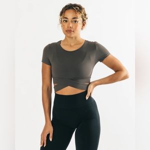 Alphalete Ultrasoft Wrap Top